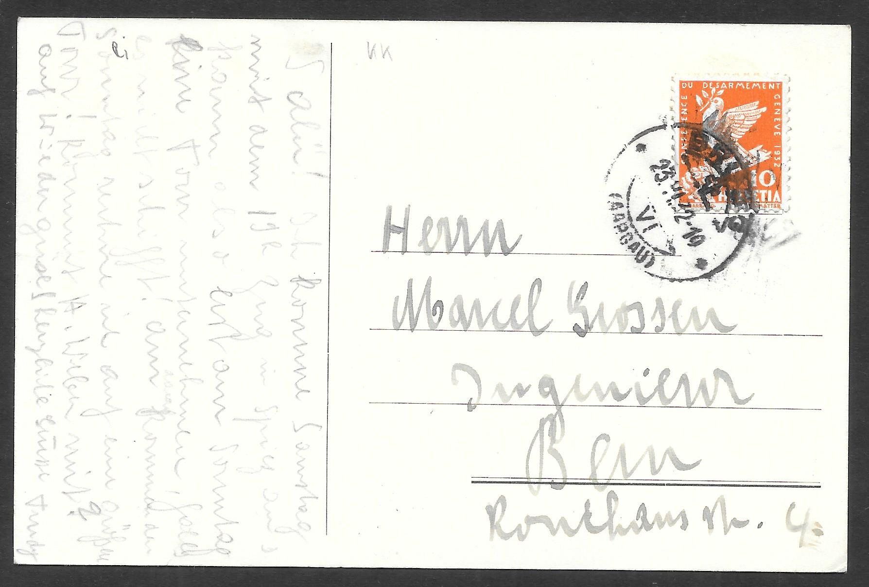 Cartes postales: Brugg Confiserie Hch. Wüthrich – D'occasion à Olten par clotaldi 1