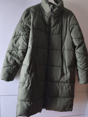 Damen warmer Wintermantel Grün Gr. L MIA Puffer Jacket Long