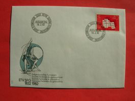 150 Jahre  ETV SFG 1832-1982, Offizieller Ersttagsbrief