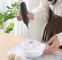 Elektrischer Milchaufschäumer für perfekten Milchschaum
