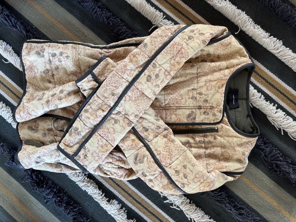 Isabel Marant Giacche: Isabel Marant Mainline 38 Gaspard Gesteppte Samtjacke – Usato da Riehen venduto da dob_5sbs 2