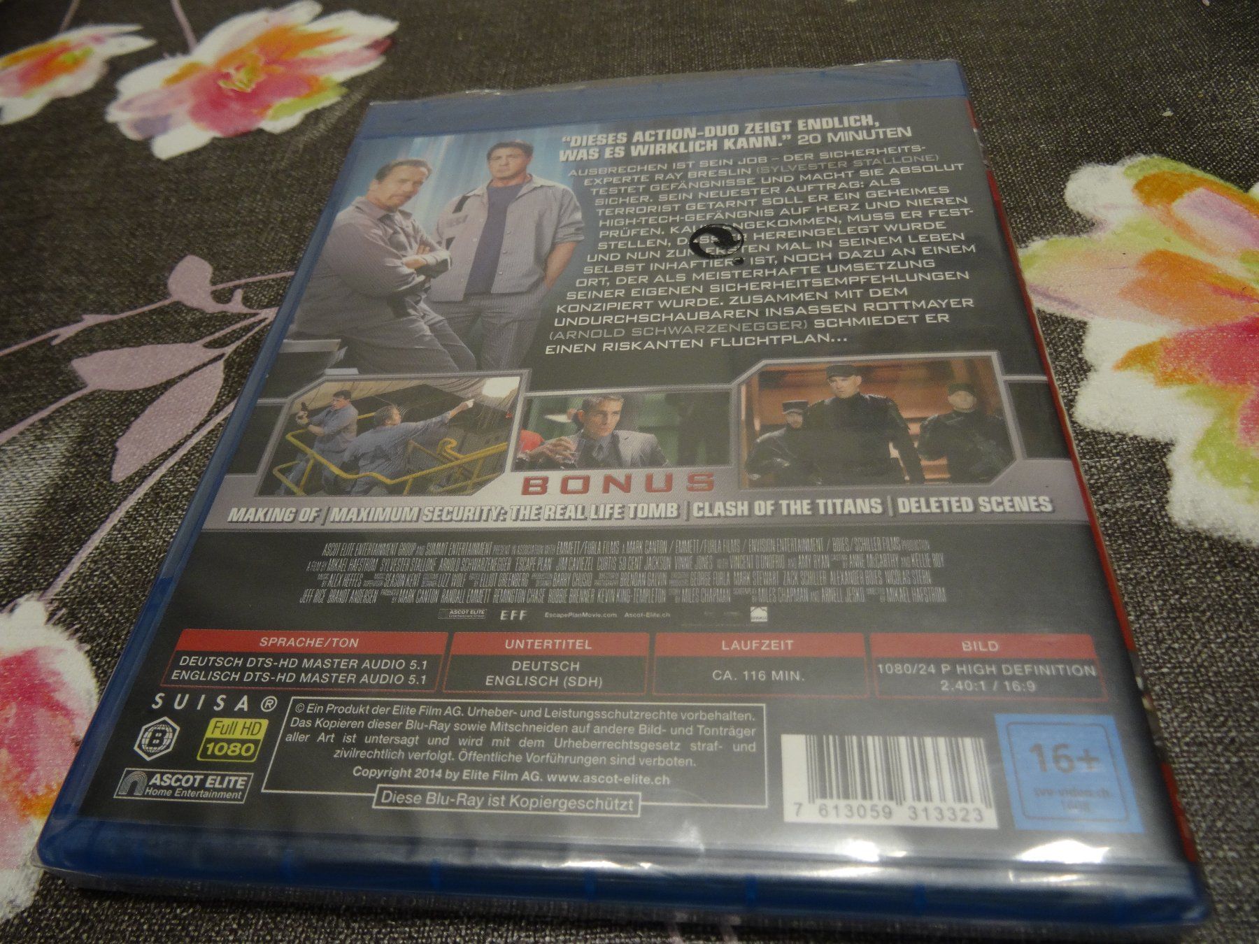Tutti i DVDs: Escape Plan BLU-RAY NEUWARE – Nuovo e nell'imballaggio originale da Olten venduto da Disc-Verkauf 1