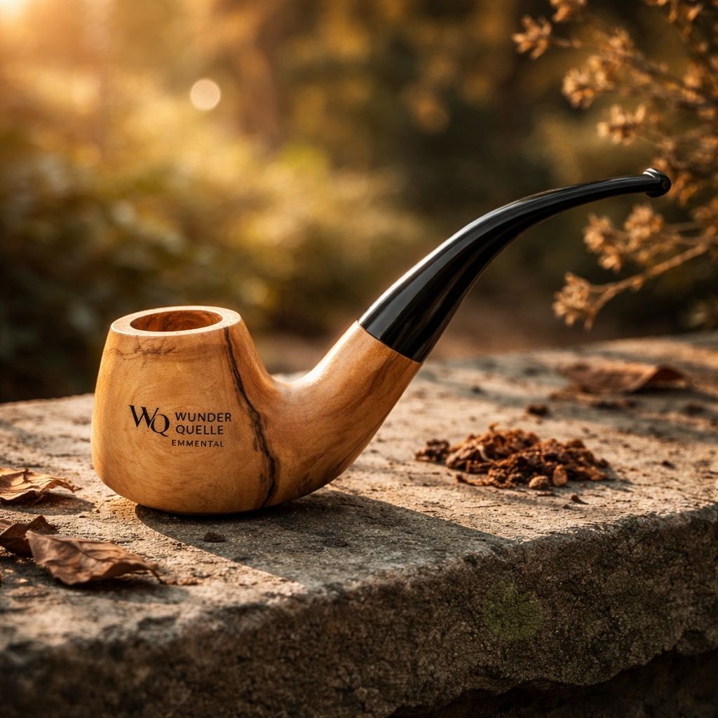 Pipe & Accessori: Tabakpfeife aus Birnenbaum und Kuhhorn – Nuovo (secondo la descrizione) da Eggiwil venduto da WQ_Emmental