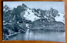 Orsières - Val Ferret - Lac de Fenêtre & Glacier. Années 60