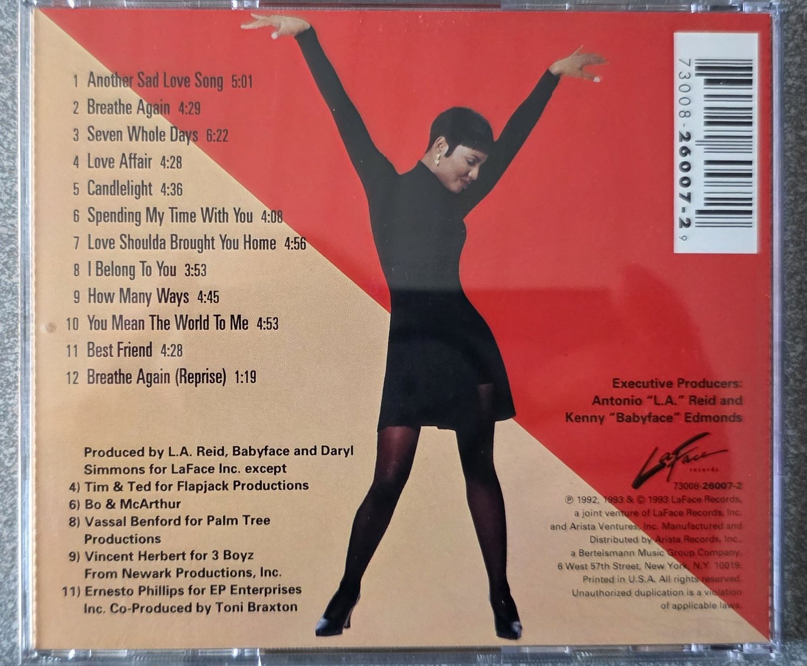 CD: Music CD - Toni Braxton - – Usato da Oetwil am See venduto da fineli2 1