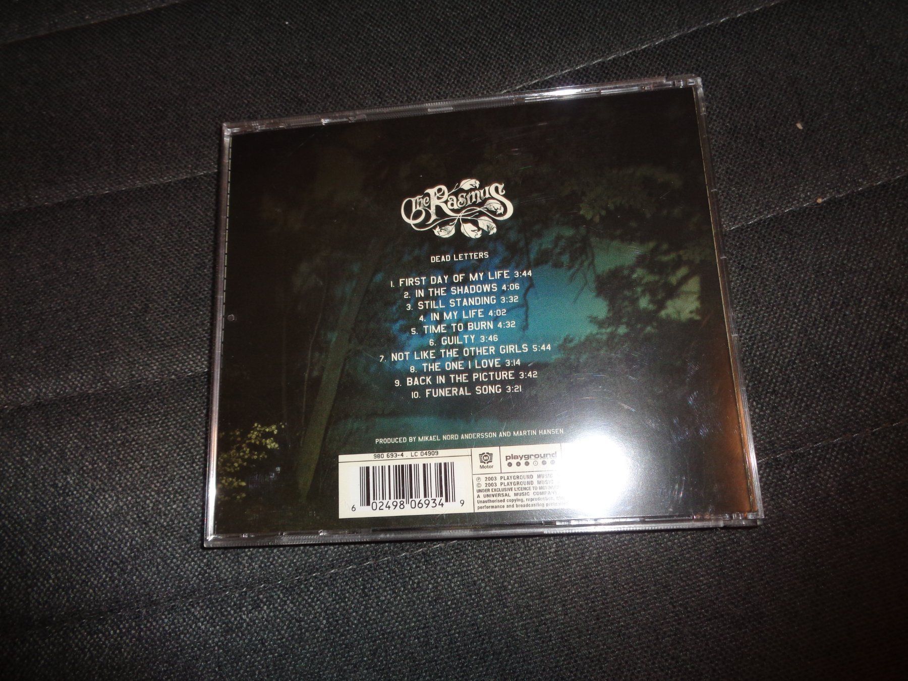 CD: The Rasmus - Dead Letters CD – Usato da Olten venduto da Disc-Ausverkauf 1