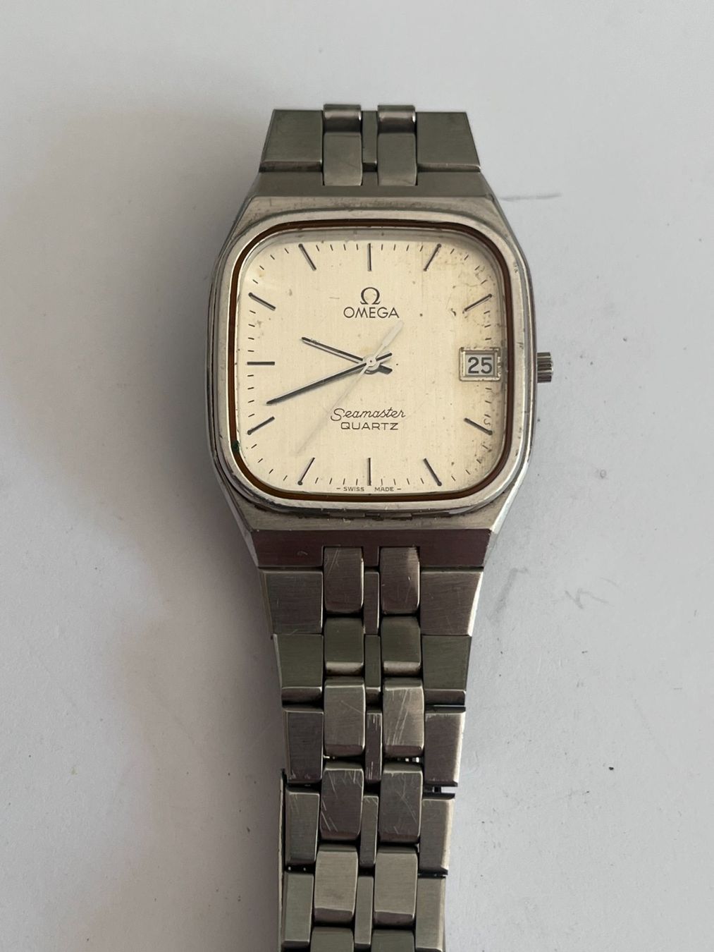 Omega Orologi: Omega Seamaster Quartz – Difettoso da Worblaufen venduto da chronyves