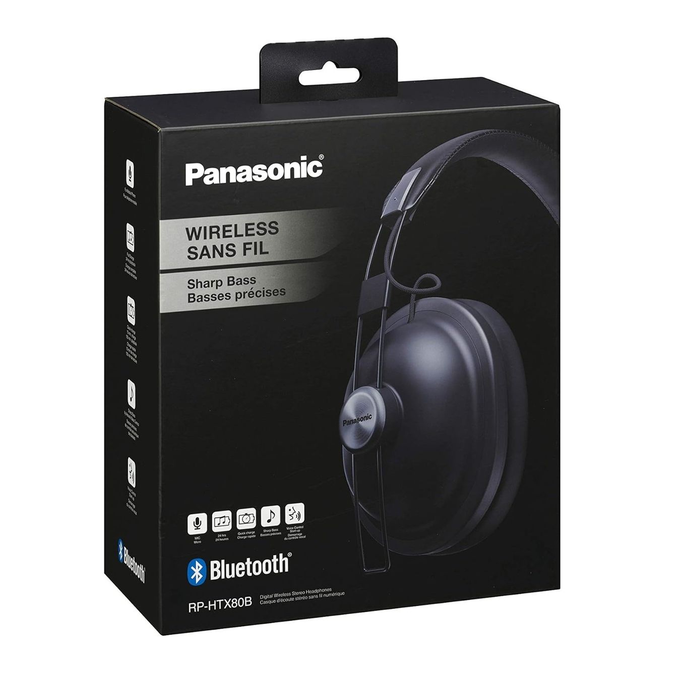 Panasonic Cuffie: Casque Panasonic bluetooth RP-HTX80B – Nuovo e nell'imballaggio originale da Delley venduto da ogringo77 7