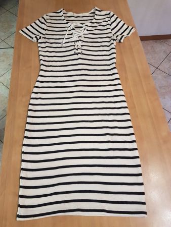 Robe marinière - près du corps taille M
