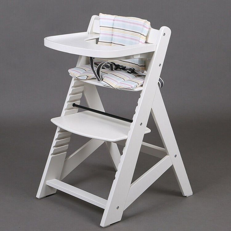  Hochstuhl Treppenhochstuhl Holz weiss/la (Neu und originalverpackt) in 