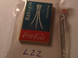 1 Coca-Cola Pin Bahrain Manama, cooler Hingucker für Sammler