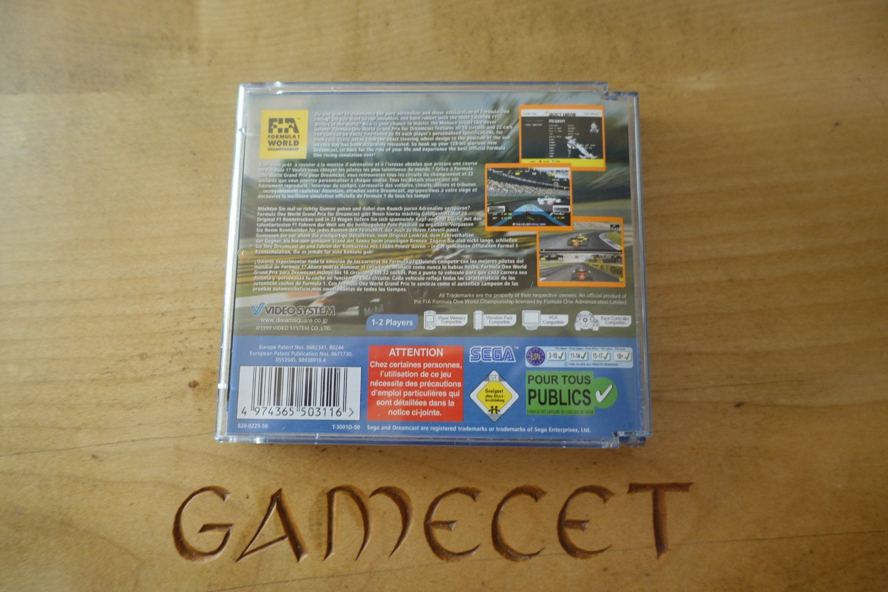 Sega Giochi: F1 World Grand Prix – Usato da Steinach venduto da Gamecet 3