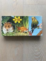 3 Puzzles, 3 x 30 Teile, Tiere