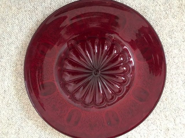 Murano Bicchieri: Glasschale D45 cm, Murano handbemalt,, antik – Usato da Zürich venduto da RicBor 1