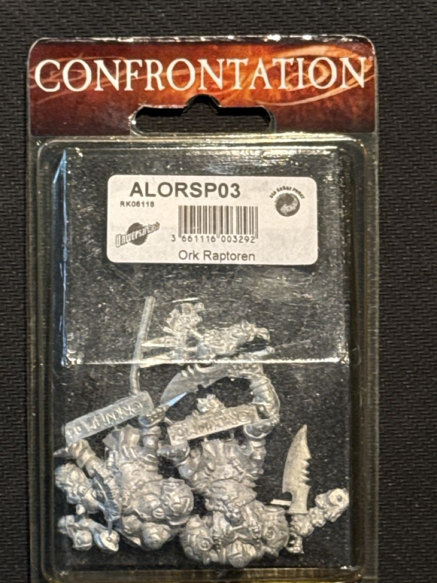 Statuette: Rackham Confrontation - Ork Raptor OVP – Usato da Bischofszell venduto da Ascorb