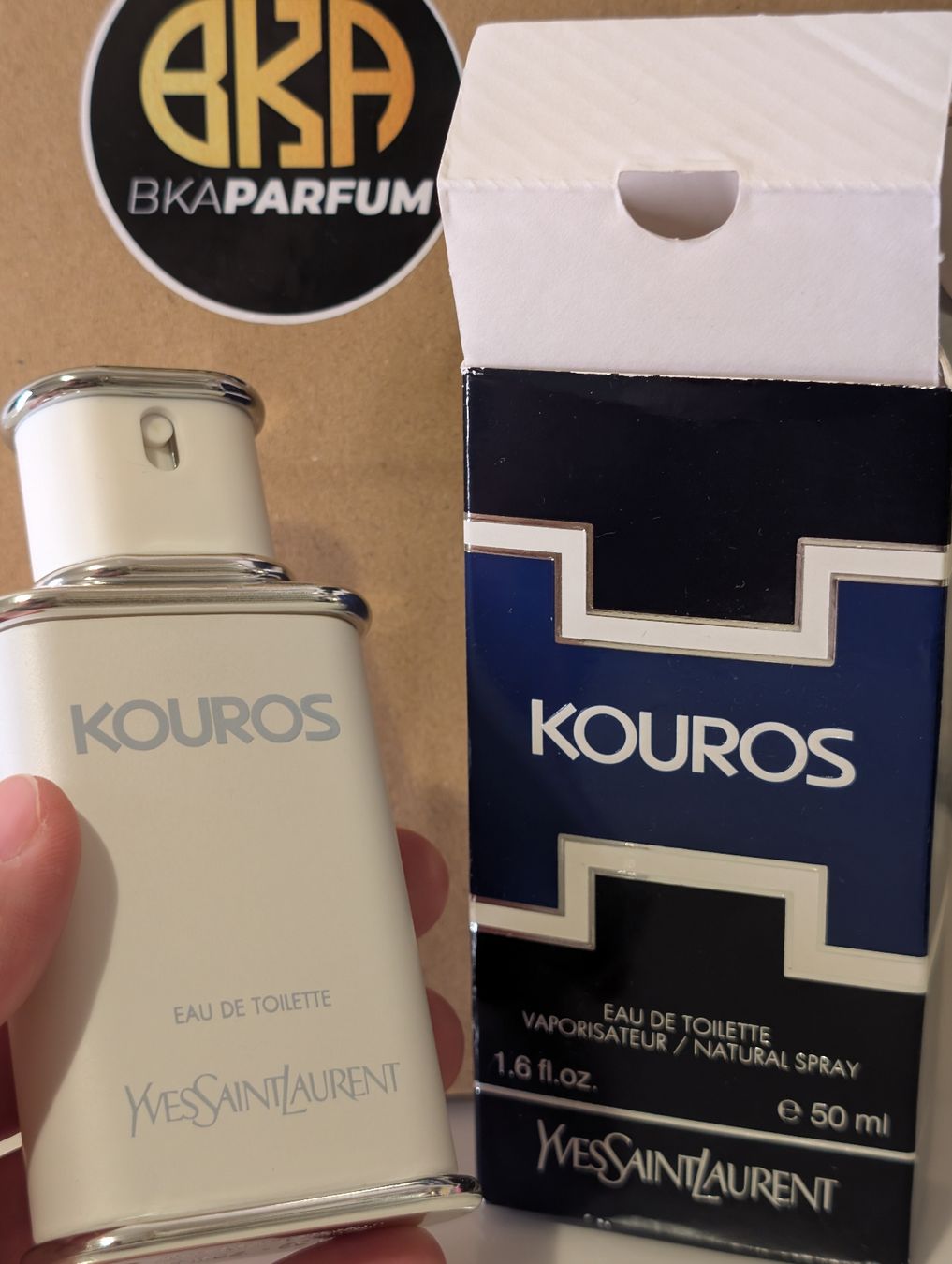 Saint Laurent Profumi & Eau de Toilette: Kouros Yves Saint Laurent 50ml. Ancien batch – Nuovo (secondo la descrizione) da Le Lignon venduto da bkaparfum