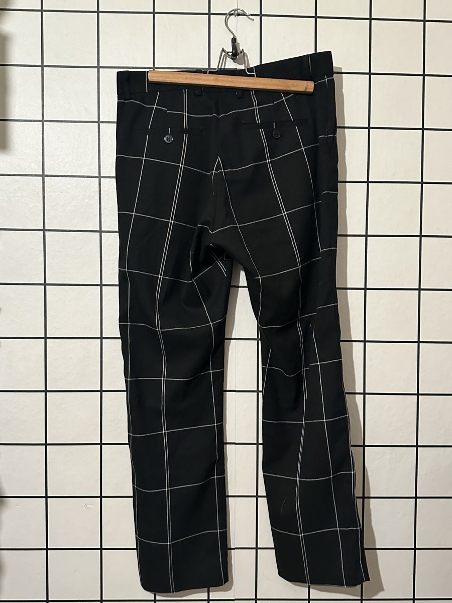 Weekday Pantaloni: Weekday Checked Trousers Size 46 Black White Grid Pants Men – Nuovo (secondo la descrizione) da Genève venduto da ravehotline 1