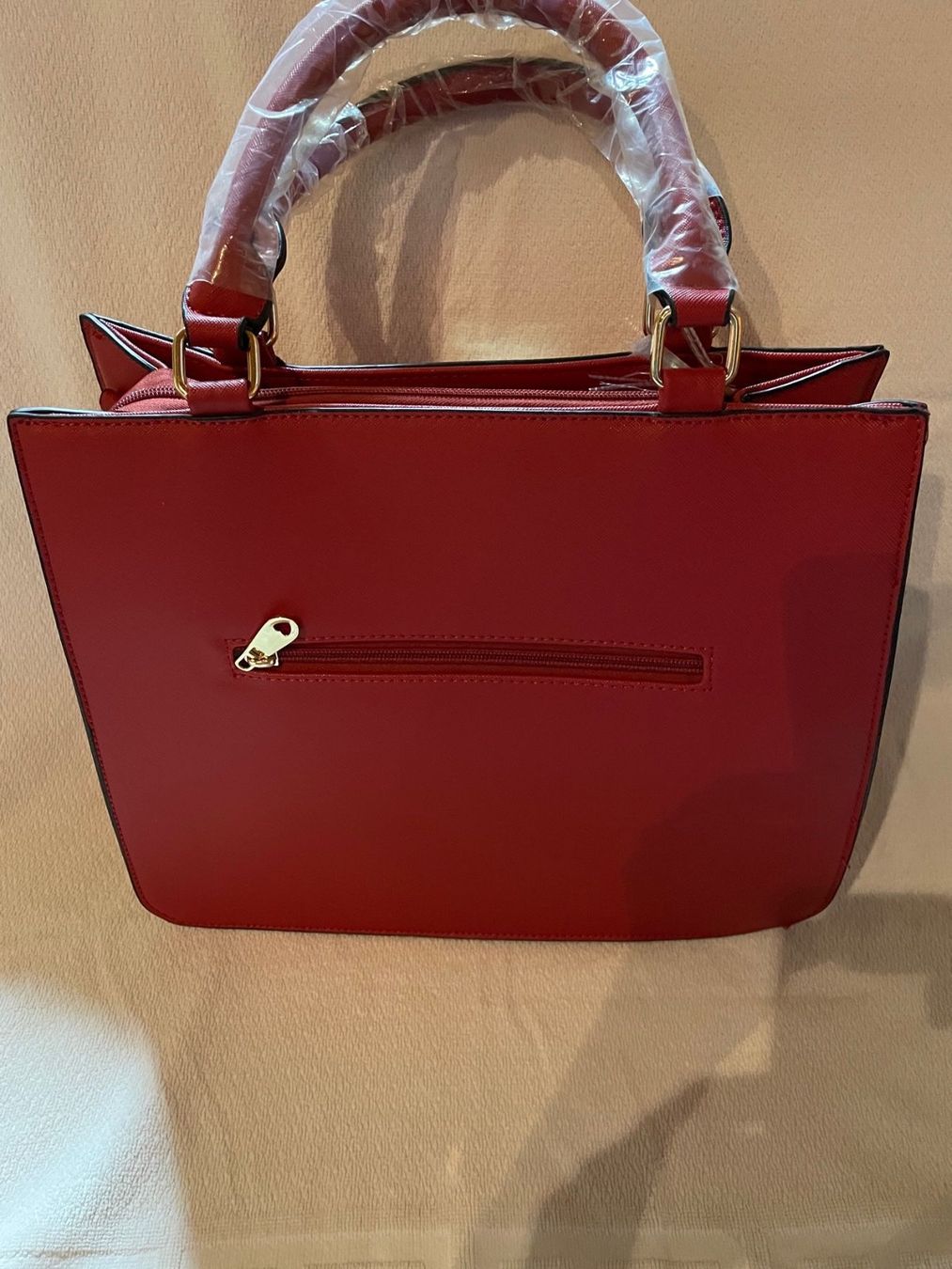 Taschen: Tasche shopper Handtasche  Rot Tasche Trolly mit fächern – Neu und originalverpackt aus Buchs SG von Billikatze5 2