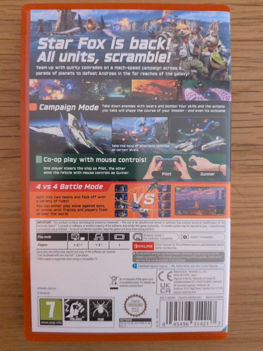Giochi: Star Fox Nintendo Switch 2 – Usato da Kiesen venduto da Unchained_Raven 1
