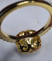 Bague argent avec diamant de moissanite de 2 ct certifié GRA