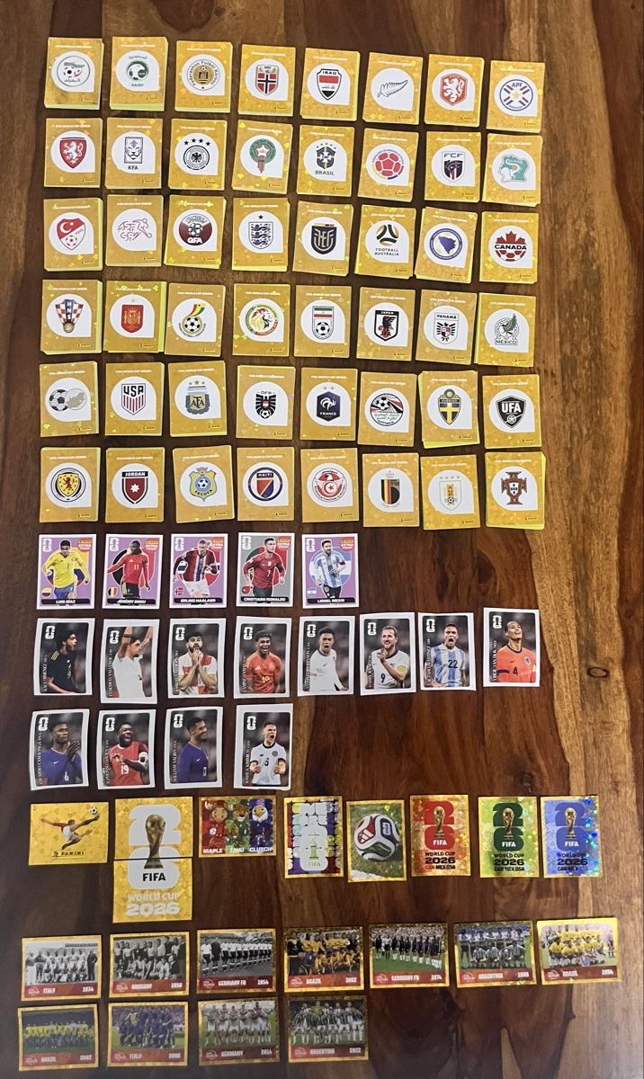 Panini Carte collezionabili: Panini World Cup 2026 full collection  – Nuovo (secondo la descrizione) da St-Gingolph venduto da Retro-Collector