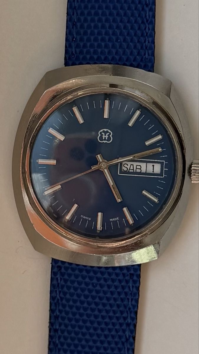 Montres: FHF Automatic uhr 38,8mm mit Krone funktioniert – D'occasion à Zürich par Fidel59