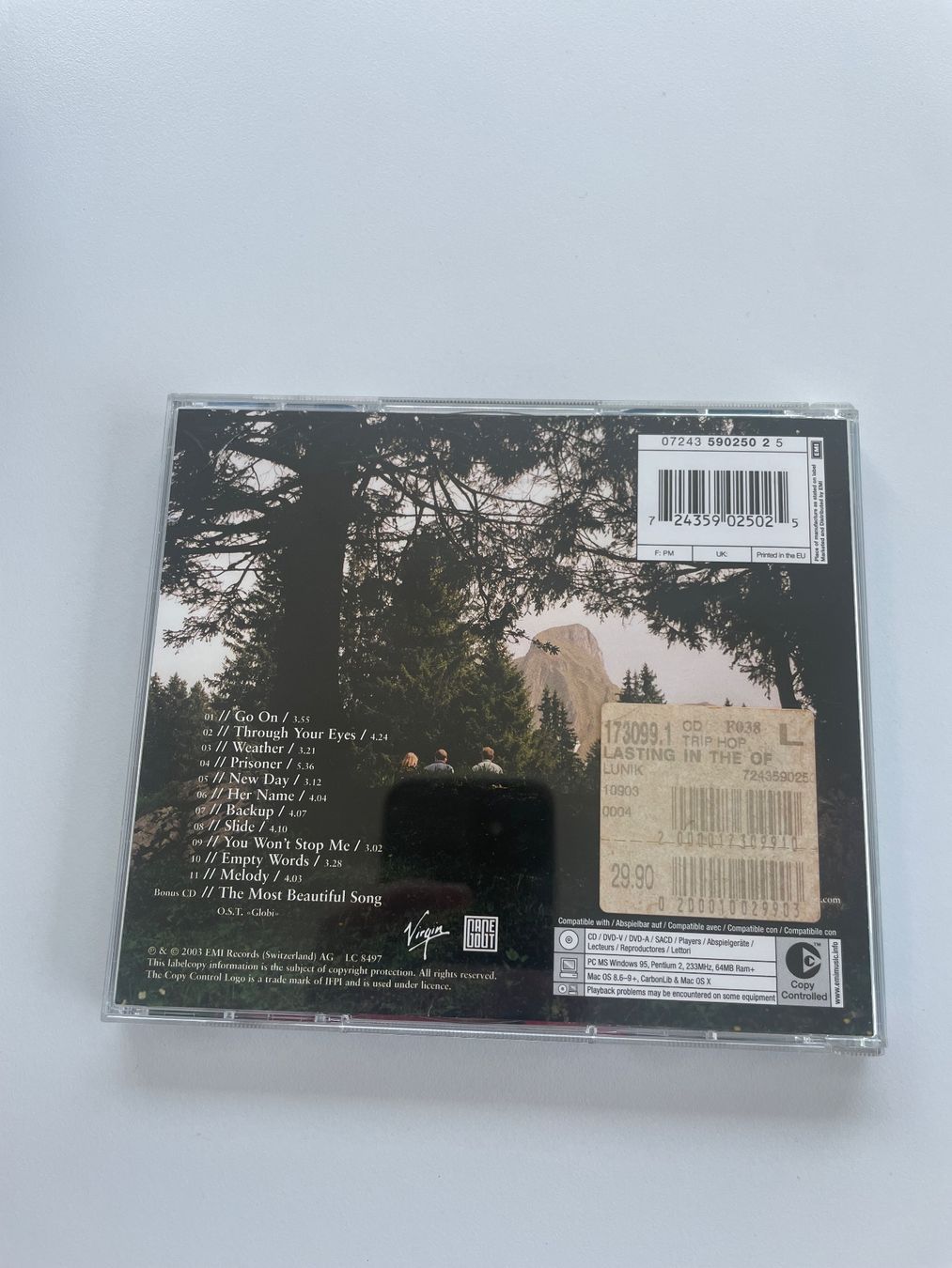 CD: Lunik - "Weather" – Usato da Sargans venduto da Didis 1