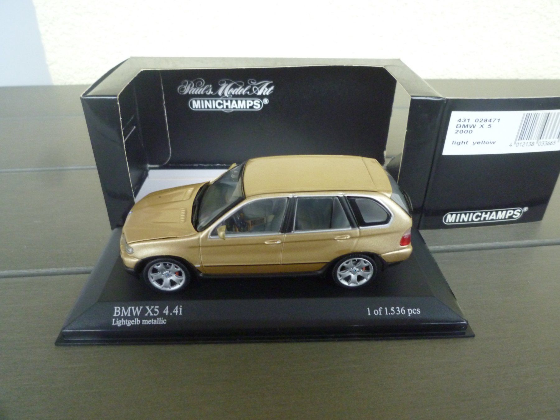Modellautos: BMW X5 4.4i (2000) – Neu und originalverpackt aus Flawil von Imperiosud 1