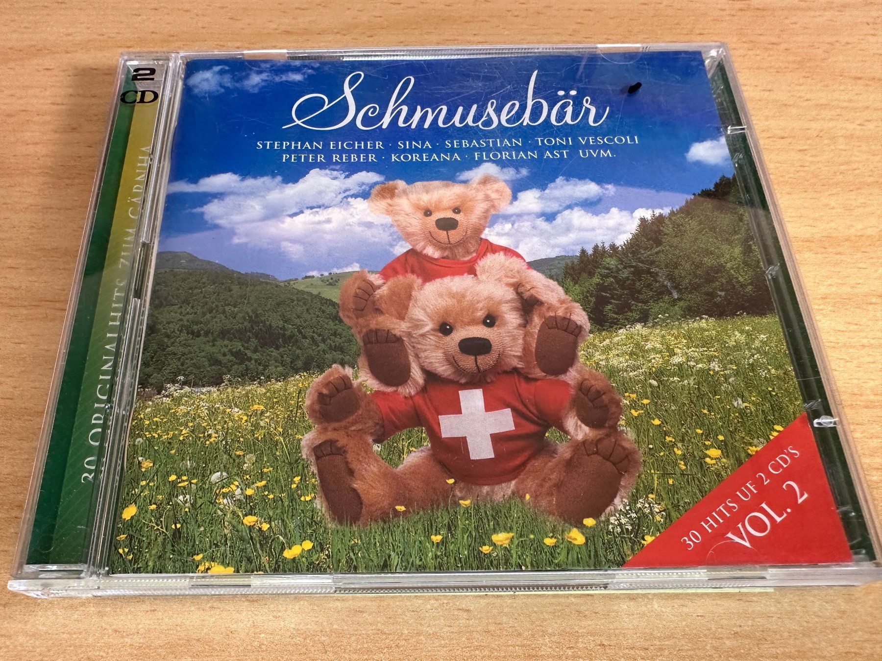 CDs: Various – Schmusebär Vol. 2 - Hits Mit Härz - 2 CD – Gebraucht aus Rikon im Tösstal von Alpenmutz