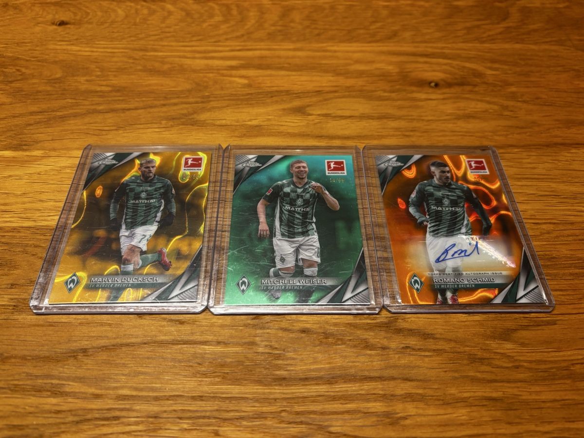 Topps Carte collezionabili: Topps | Werder Bremen | Bundle – Usato da St. Gallen venduto da NPC_mit_Twint