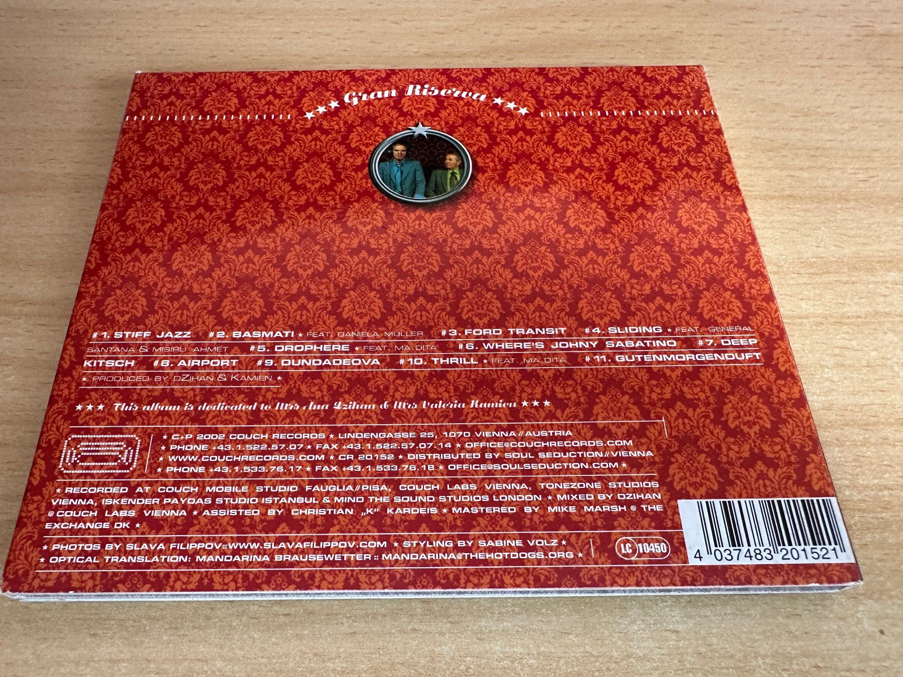 CDs: dZihan & Kamien – Gran Riserva – Gebraucht aus Rikon im Tösstal von Alpenmutz 1