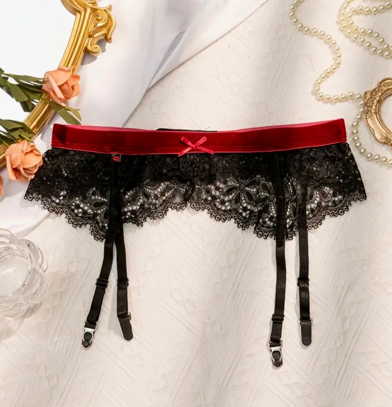 Altra biancheria intima: Strumpfhalter / Strapse – Nuovo e nell'imballaggio originale da Uetendorf venduto da Stoun 1