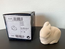 Goebel Hase Porzellan weiss matt (OVP)