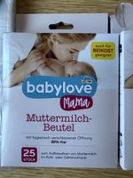 Babylove Mama Breast Milk Bags 25 Pieces New