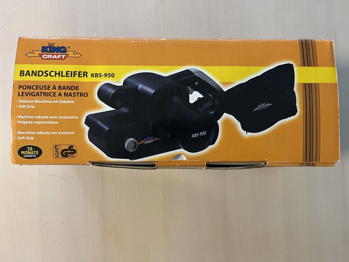 Schleifen & Polieren: Bandschleifer King Craft KBS-950, neuwertig – Neu (gemäss Beschreibung) aus Romanshorn von