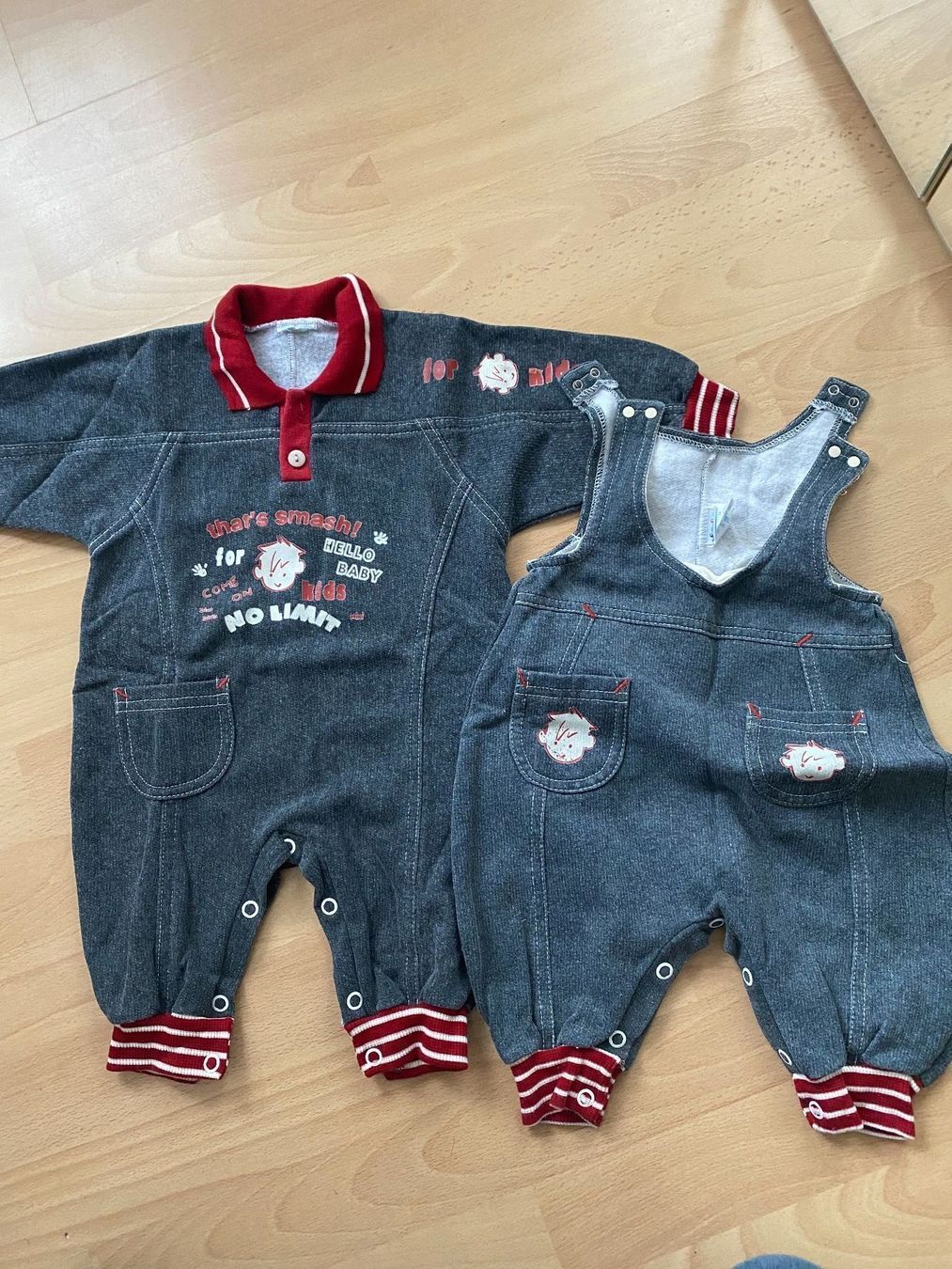 Kleiderpakete & -sets: Strampler & Latzhose Jungen Gr 62 – Gebraucht aus Schönenberg ZH von Pfupfli1