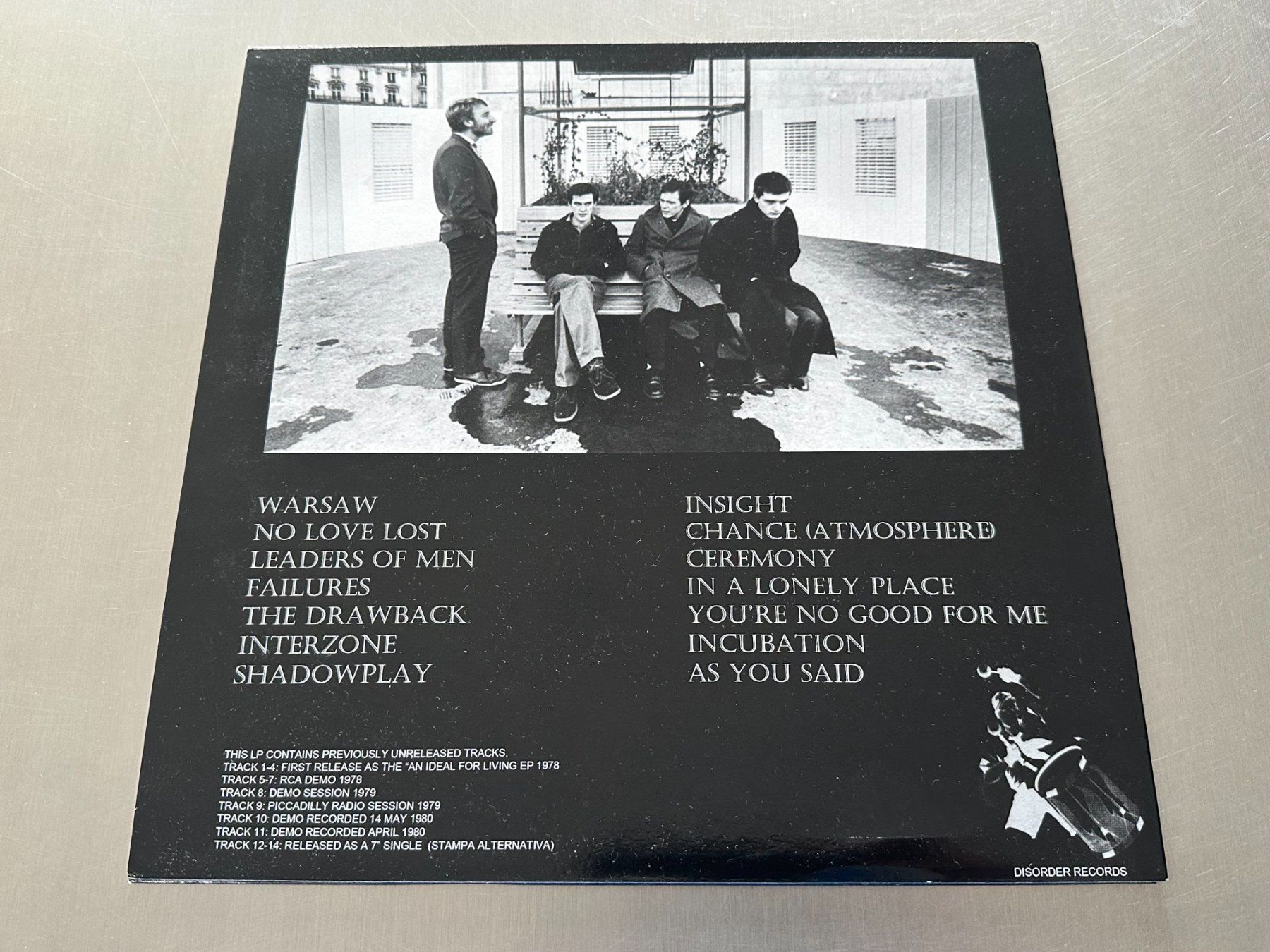 Dischi in vinile: JOY DIVISION LP EXERCICE ONE – Usato da Sion venduto da jaipur1401 1