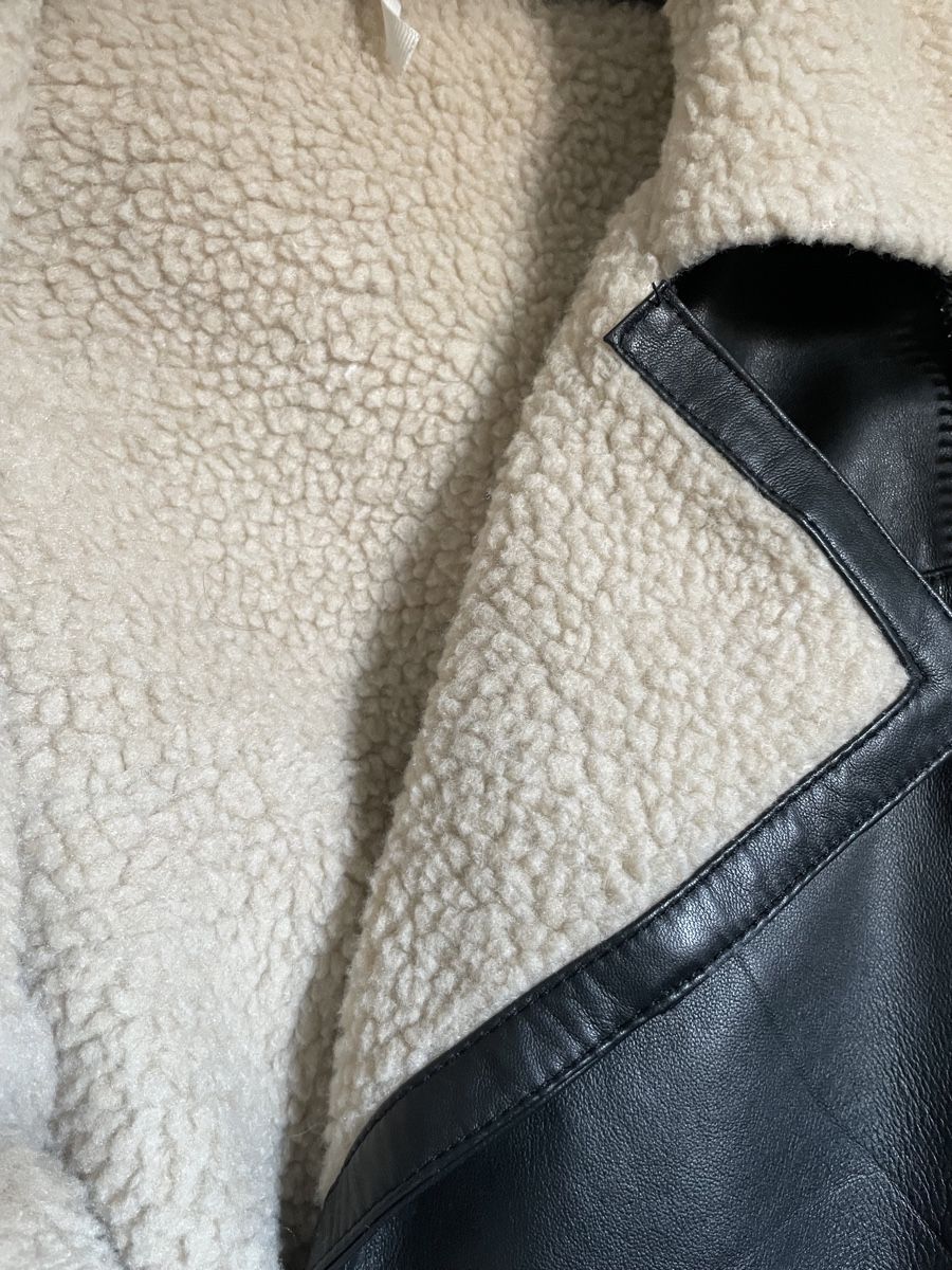 Jacken: Veste en cuir Object avec fourrure, T.36 NEUVE – Neu und originalverpackt aus Vuadens von Nina11 6