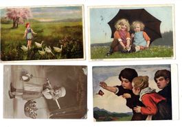 9 Kitschkarten Kinder Mädchen Knaben