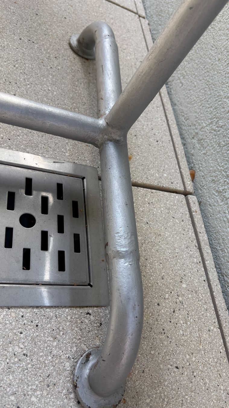 Tavoli: Gartentisch, Metall, 75 x 120 cm – Usato da Zürich venduto da euchmenio 7