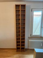 2 CD / DVD Regale mit je 10 Tablaren, Buche