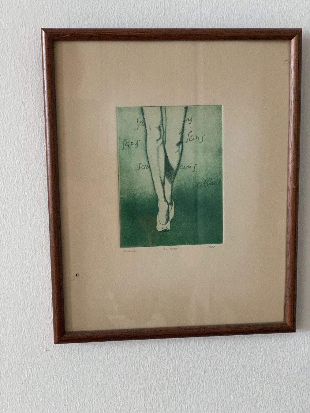 Incisioni: Radierung, Beine Hönicke – Usato da Basel venduto da Defne
