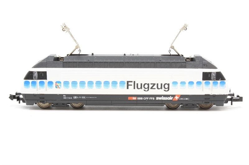 Trix Modellini di ferrovie: Minitrix SBB E-Lok Re 460 "Flugzug" DCC digital spur N – Nuovo (secondo la descrizione) da Concise venduto da michaelgt2