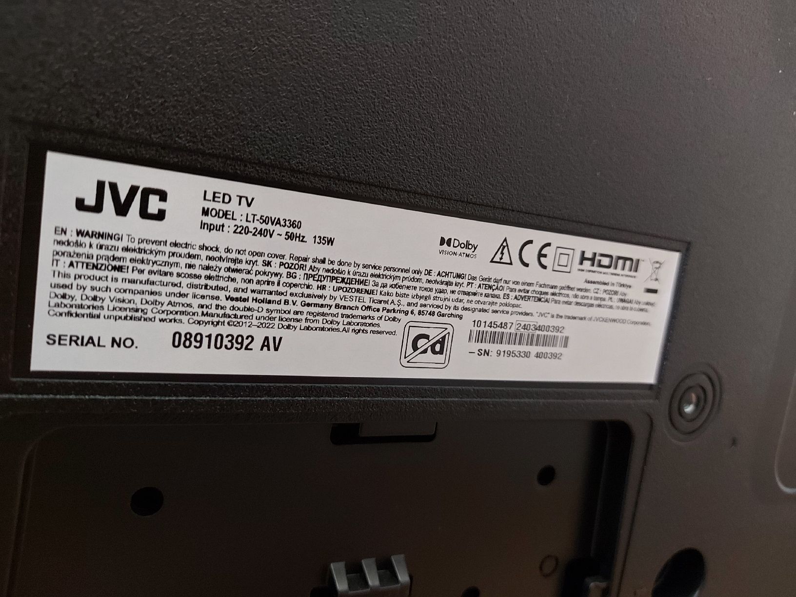 Fernseher: JVC TV  – Neu (gemäss Beschreibung) aus Mönchaltorf von Chriga80 2