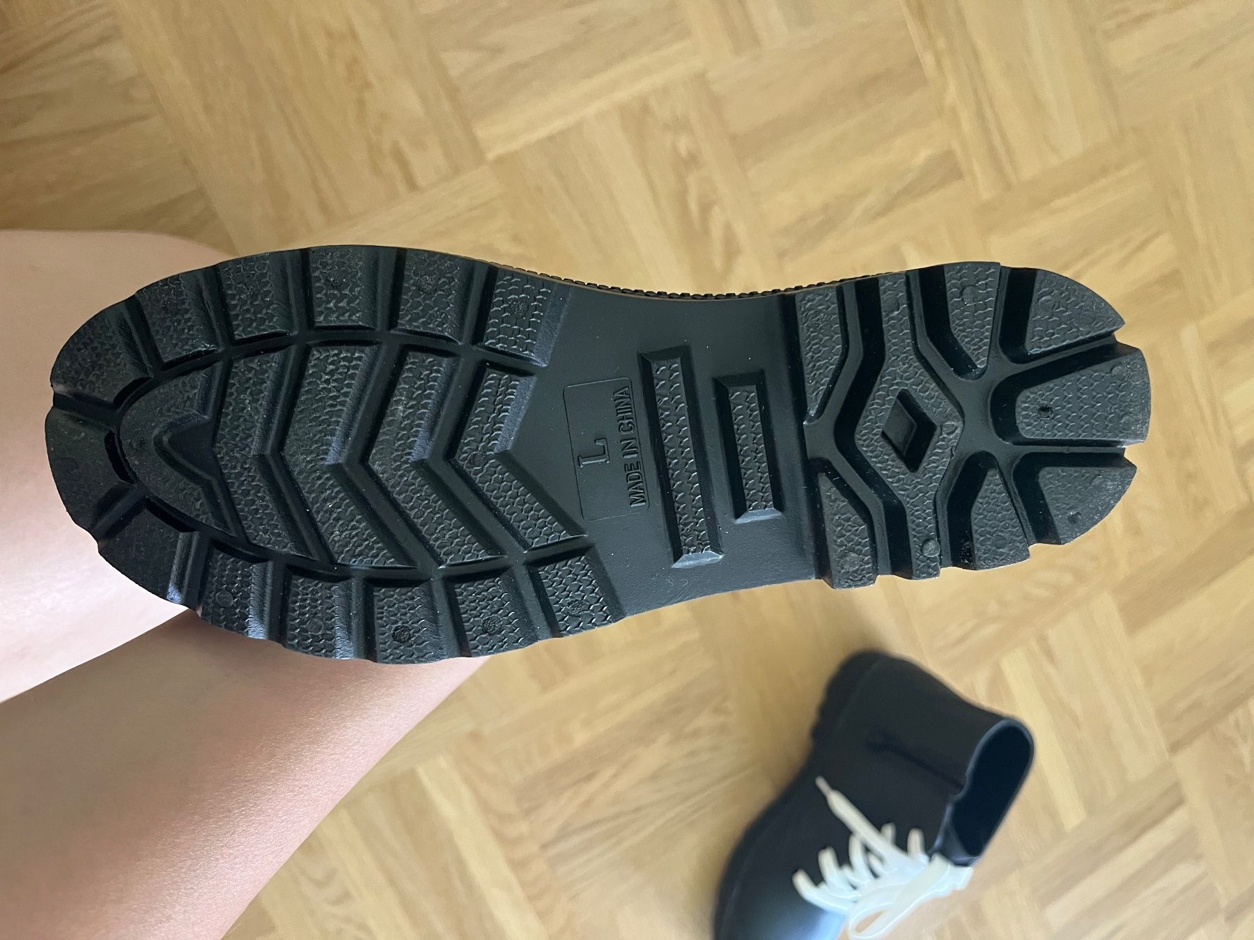 Scarpe da uomo: Black rain boots – Nuovo (secondo la descrizione) da Thalwil venduto da zen_hpz5 2