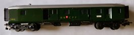 wagon bagages Marklin 348/4,  4017 de 1951, SBB CFF