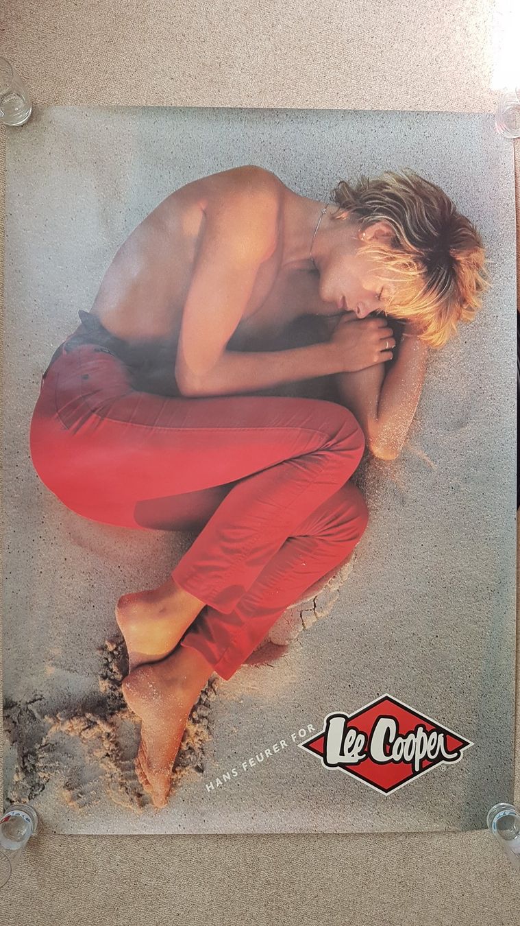 Poster & Bilder: Lee Cooper Poster Hans Feurer Vintage 80s – Gebraucht aus Mollis von Cadillac58