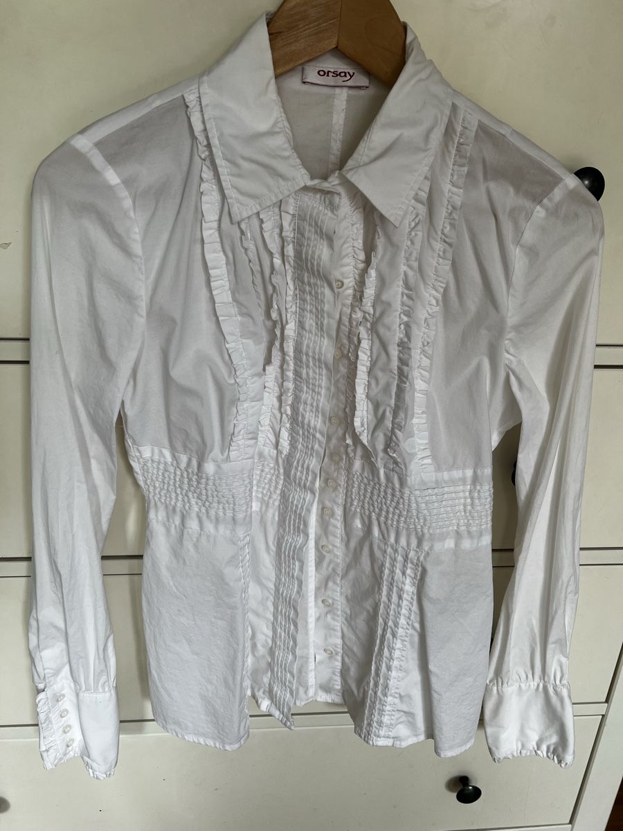 Orsay Camicette: Orsay Bluse weiss Gr.36 neuwertig – Usato da Bottighofen venduto da fritz-81