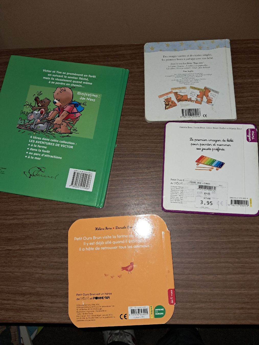 Libri: Lot de 4 livres ourson – Usato da Le locle venduto da juliensaran 3
