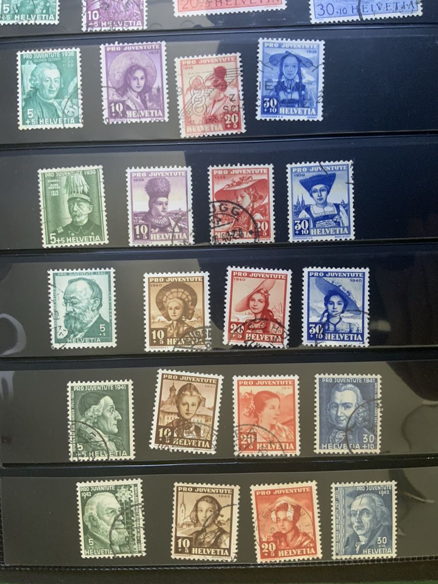 Alle Briefmarken: Juventutemarken – Gebraucht aus Binningen von chr_cr5n 3